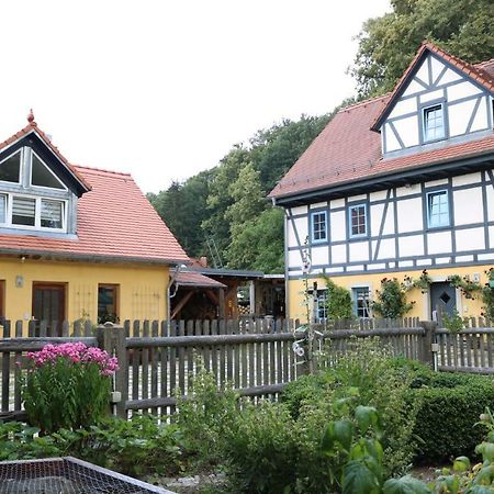 "Ferienwohnung Am Tharandter Wald" Grund Exteriér fotografie