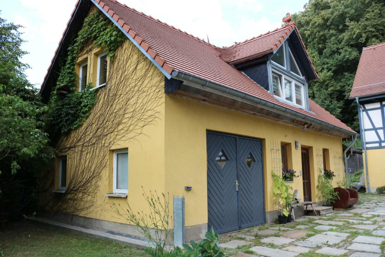 "Ferienwohnung Am Tharandter Wald" Grund Exteriér fotografie